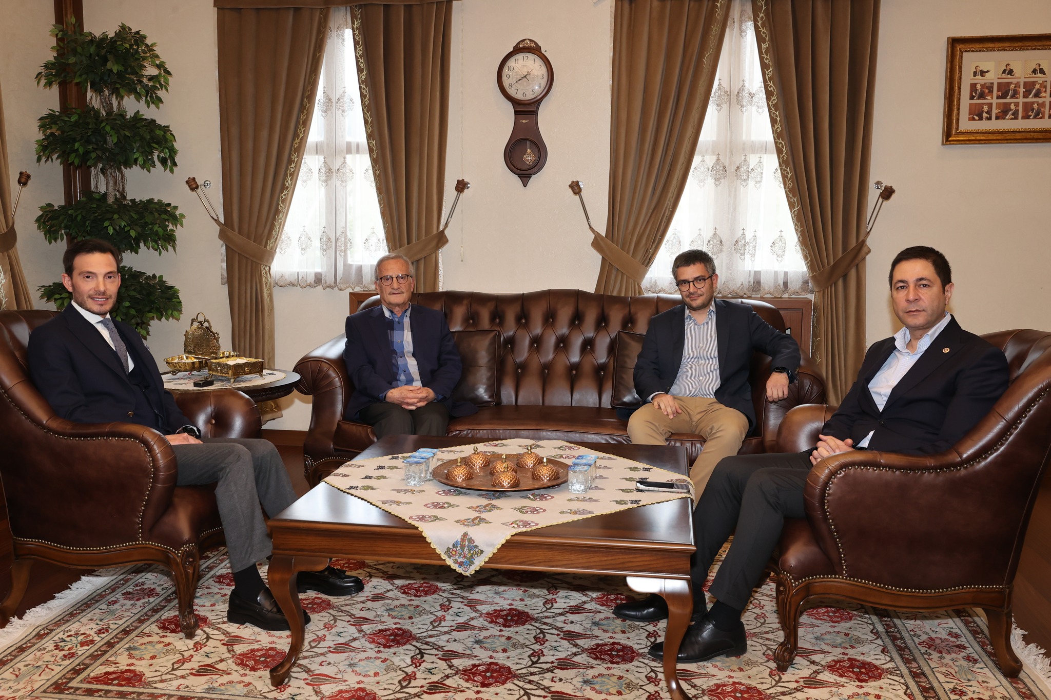 Tokat'ın Yeni Başkanına, Mustafa Said Yazıcıoğlu'ndan Ziyaret